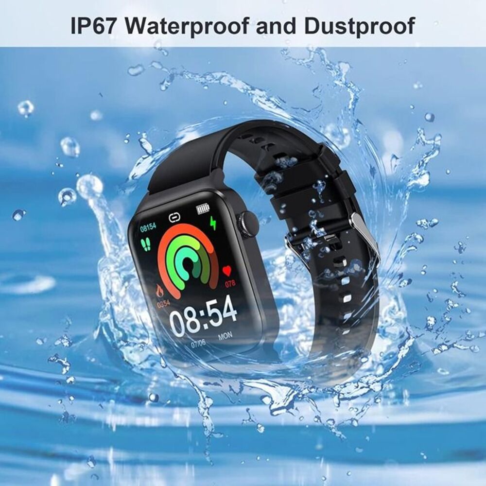Smart Watch for Men Women, Grey - Picture 8 of 8